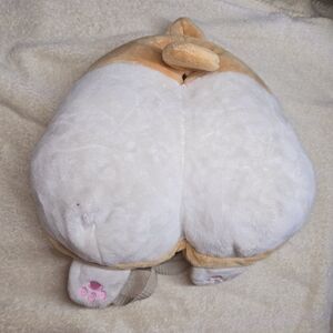 Corgi Butt Dog Puppy Plush Backpack Stuffed Animal Tail NAYOTHEGORGI